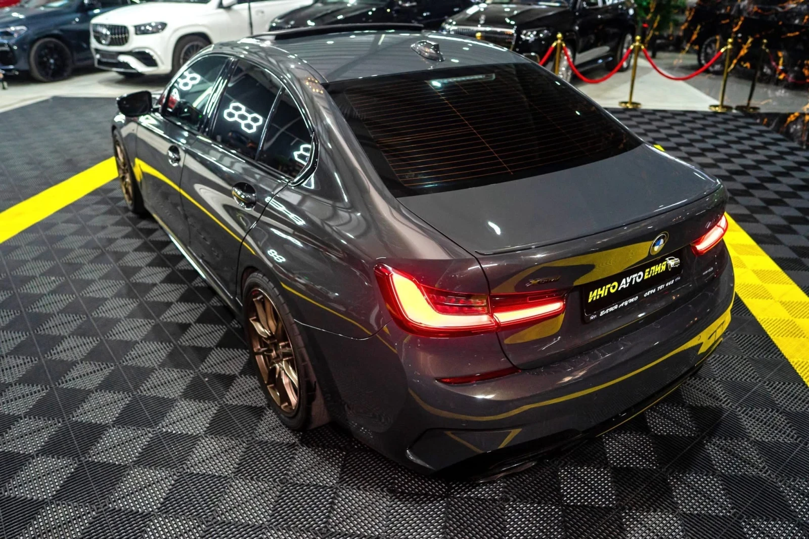 BMW 340 I XDRIVE STAGE 2 LED NAVI 360 H&K ЛИЗИНГ 100%, снимка 7 - Автомобили и джипове - 54645160