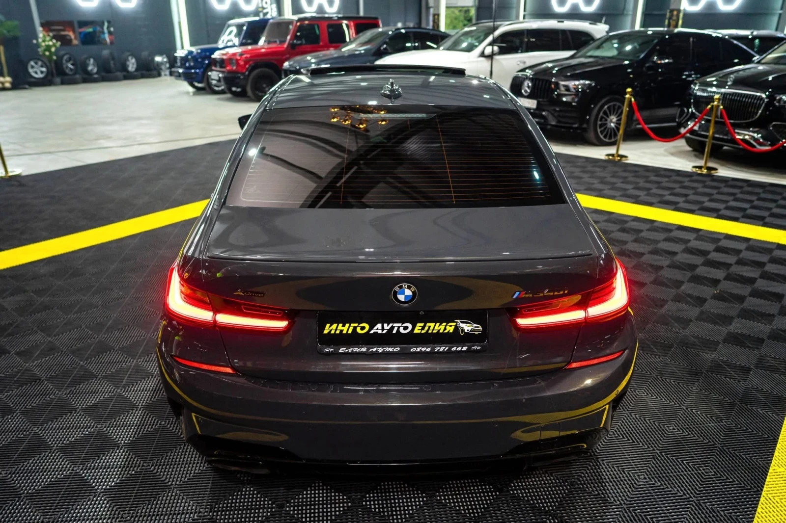 BMW 340 I XDRIVE STAGE 2 LED NAVI 360 H&K ЛИЗИНГ 100%, снимка 8 - Автомобили и джипове - 54645160