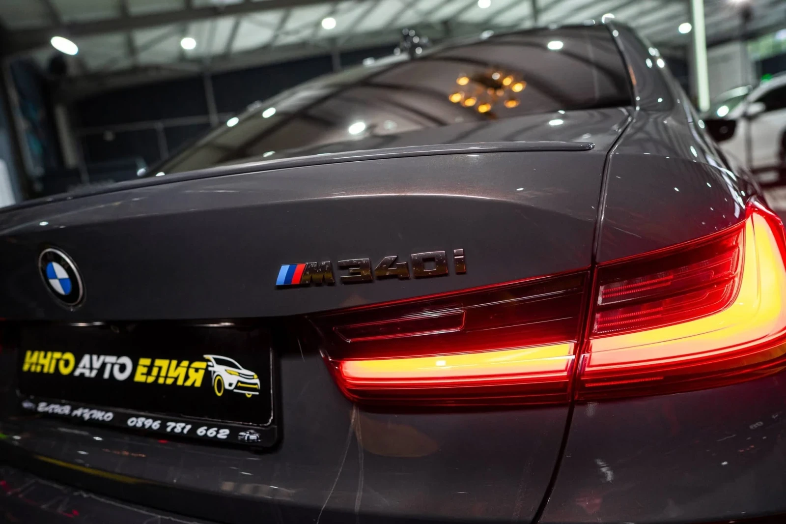 BMW 340 I XDRIVE STAGE 2 LED NAVI 360 H&K ЛИЗИНГ 100%, снимка 9 - Автомобили и джипове - 54645160