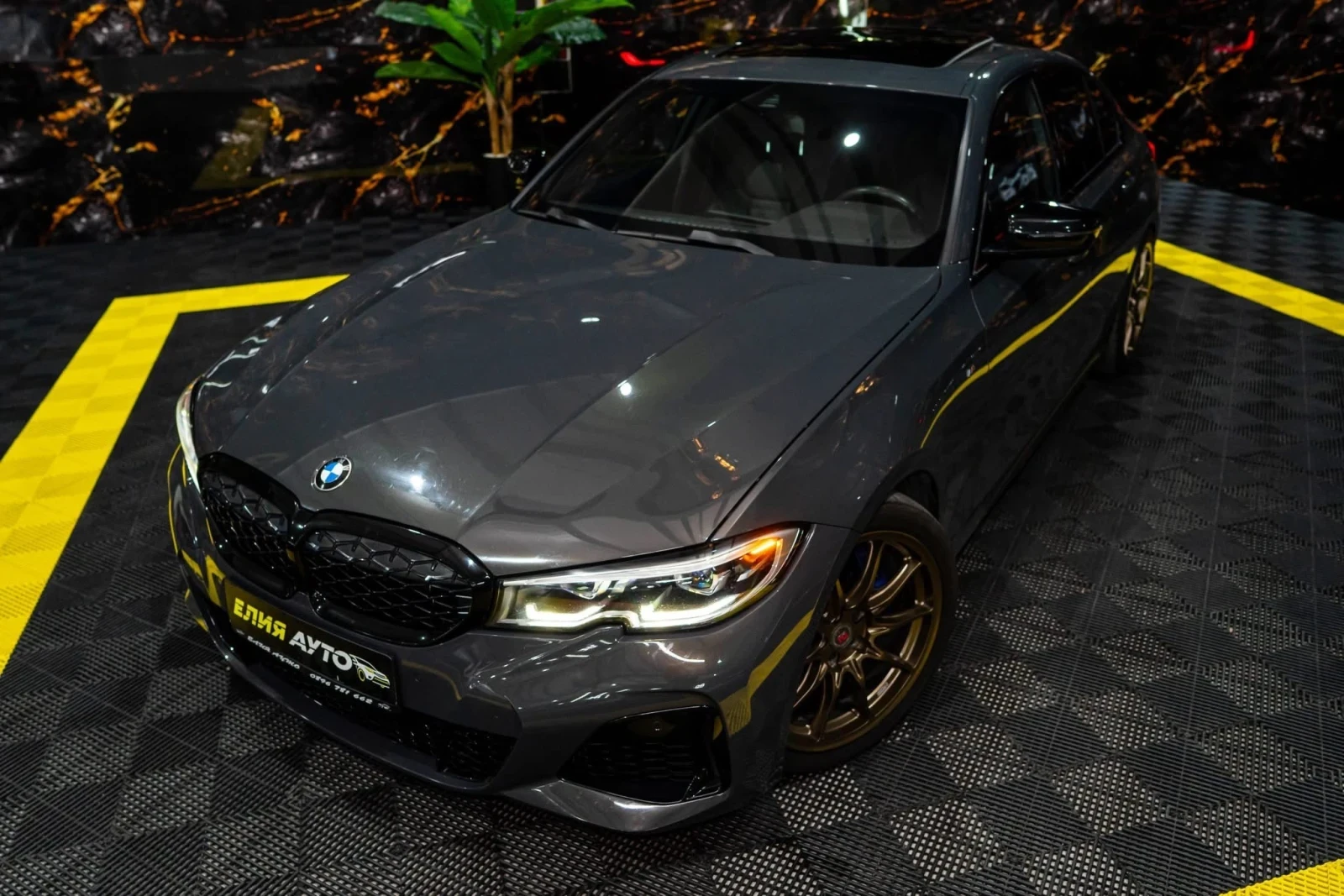 BMW 340 I XDRIVE STAGE 2 LED NAVI 360 H&K ЛИЗИНГ 100%, снимка 5 - Автомобили и джипове - 54645160