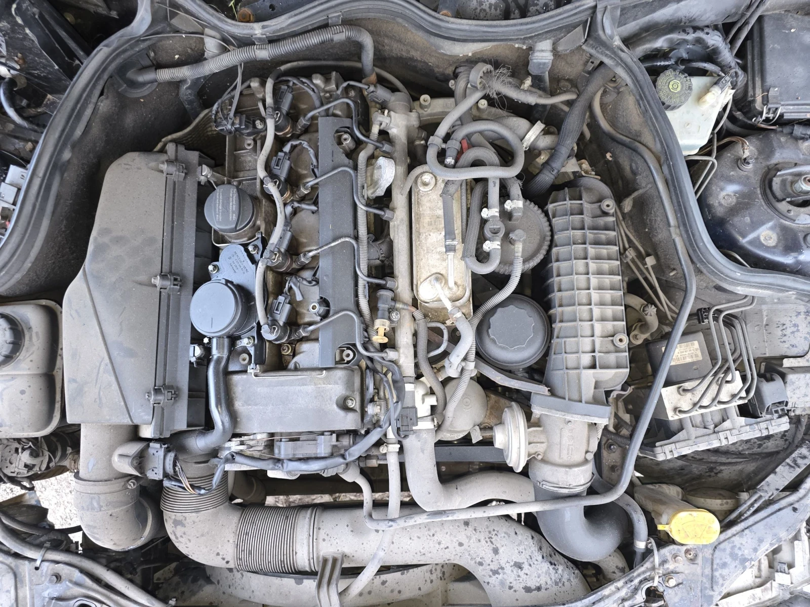 Mercedes-Benz C 220 W203 177 к.с 6 с.к, снимка 11 - Автомобили и джипове - 54991333