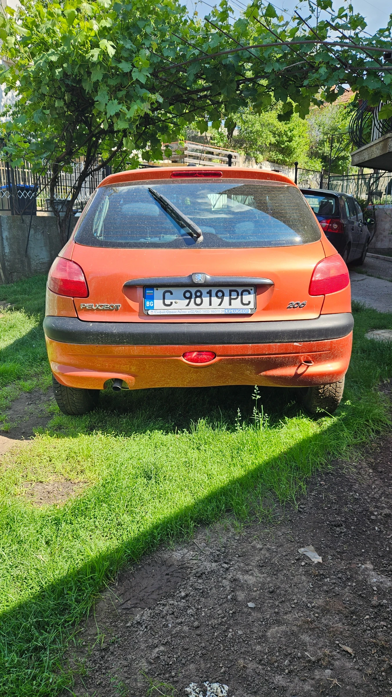 Peugeot 206 1.4HDi 68k.c., снимка 4 - Автомобили и джипове - 55068090
