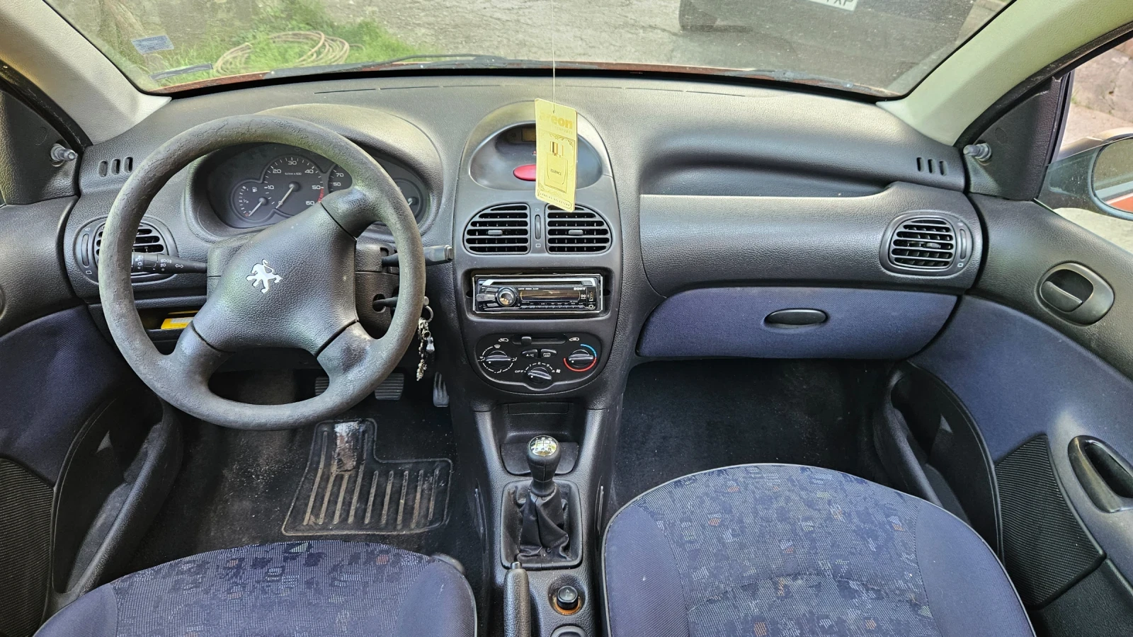 Peugeot 206 1.4HDi 68k.c., снимка 6 - Автомобили и джипове - 55068090