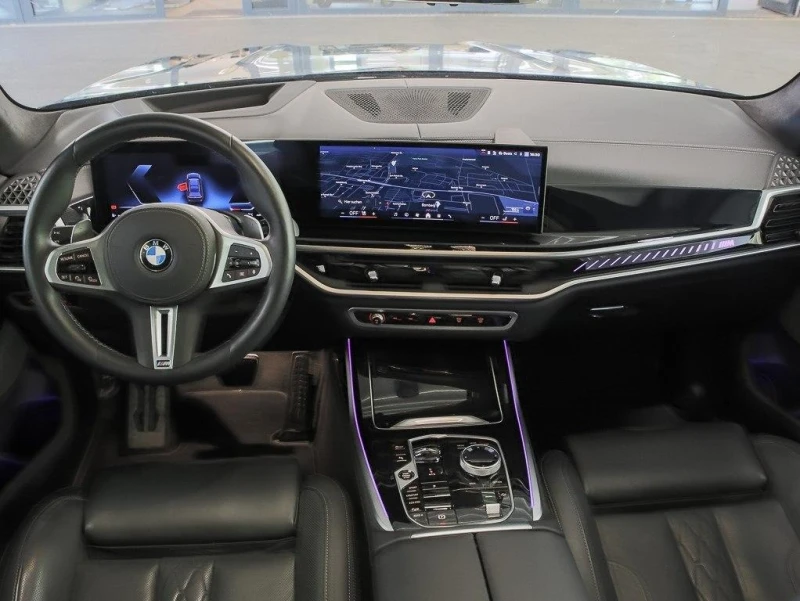 BMW X7 M60i/xDrive/FACELIFT/M-SEATS/PANO/HEAD UP/H&K/, снимка 7 - Автомобили и джипове - 52455429