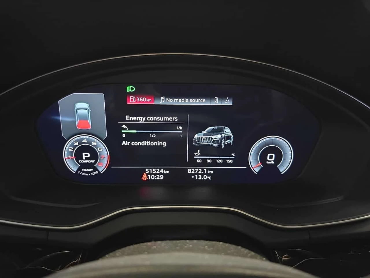 Audi Q5 Technik| DISTRONIC| 360| B&O + ГУМИ С ДЖАНТИ, снимка 9 - Автомобили и джипове - 53841795