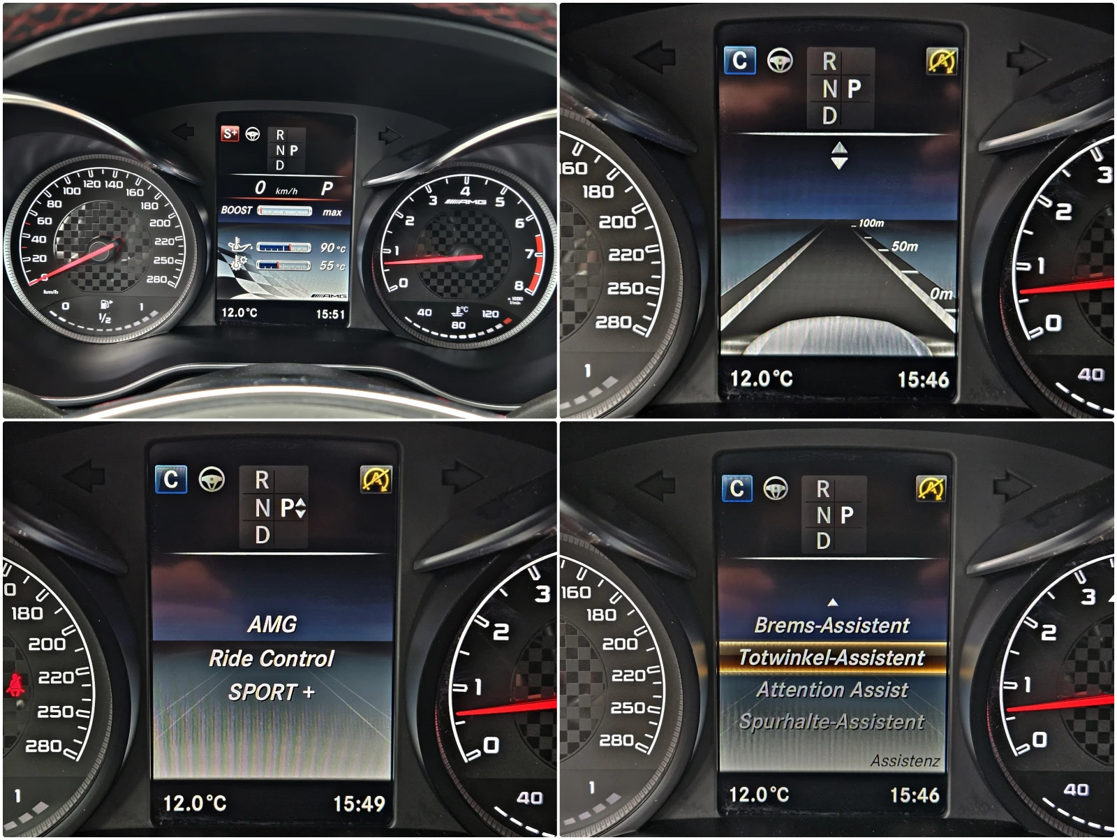 Mercedes-Benz GLC 43 AMG DISTR/360CAMERA/AIRMAT/�������/AMBIENT/CARBON/LIZI | Mobile.bg � ����������� 10