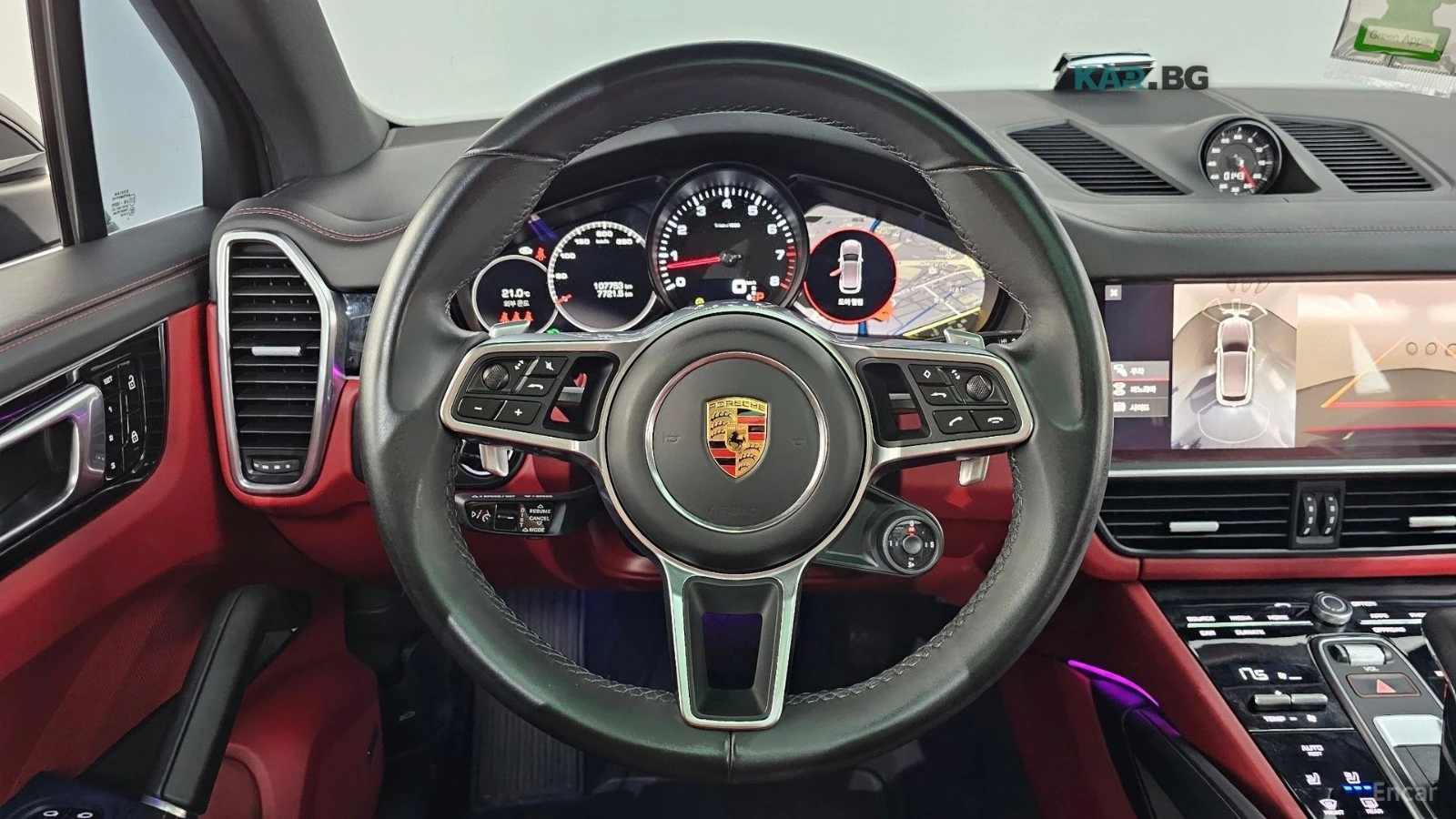Porsche Cayenne 3.0/Keyless/Pano/360 View/Lane Assist, снимка 10 - Автомобили и джипове - 54676469