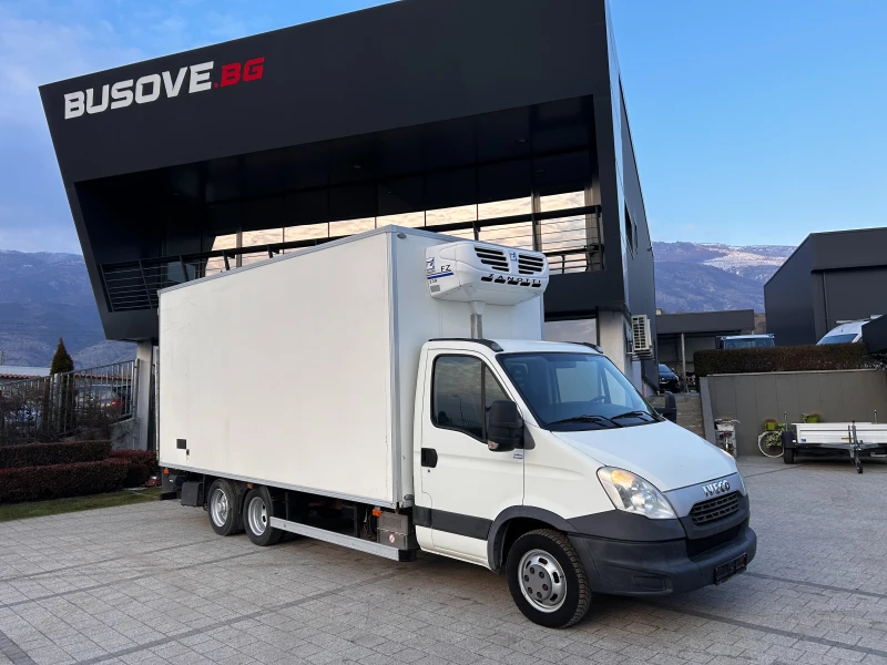 Iveco Daily 40C15 Хладилен 5.23м. Б+ Е категория , снимка 1 - Бусове и автобуси - 49261135