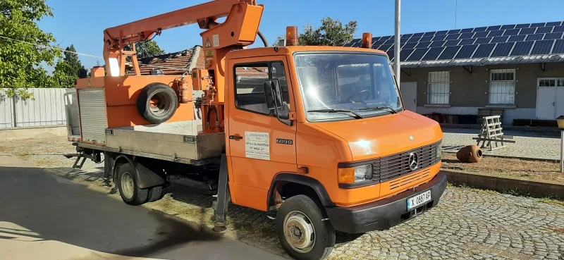 Автовишка Mercedes-Benz 609D, снимка 2 - Индустриална техника - 53575955