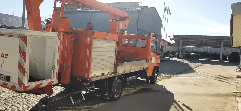 Автовишка Mercedes-Benz 609D, снимка 6 - Индустриална техника - 53575955