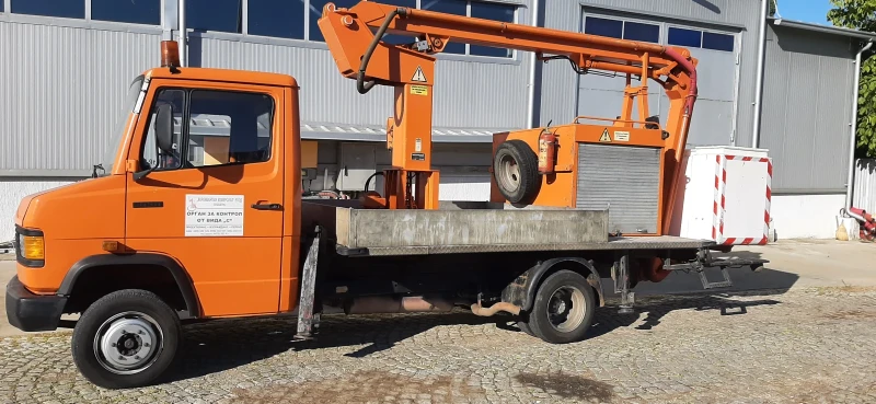 Автовишка Mercedes-Benz 609D, снимка 8 - Индустриална техника - 53575955