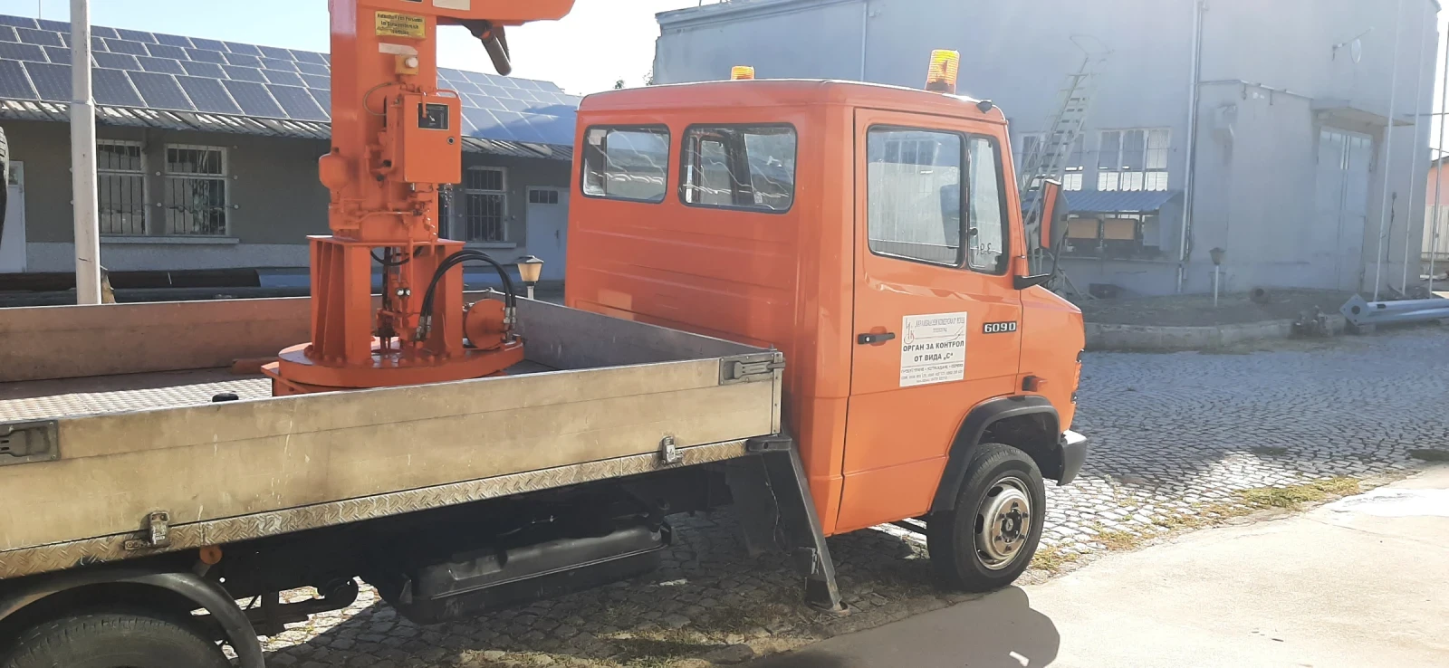 Автовишка Mercedes-Benz 609D - изображение 3