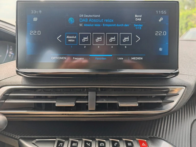 Peugeot 5008 BlueHDI/131HP/EAT-8/DAB/CAM/7S./VCONTROL/243fpr, снимка 11 - Автомобили и джипове - 50782451