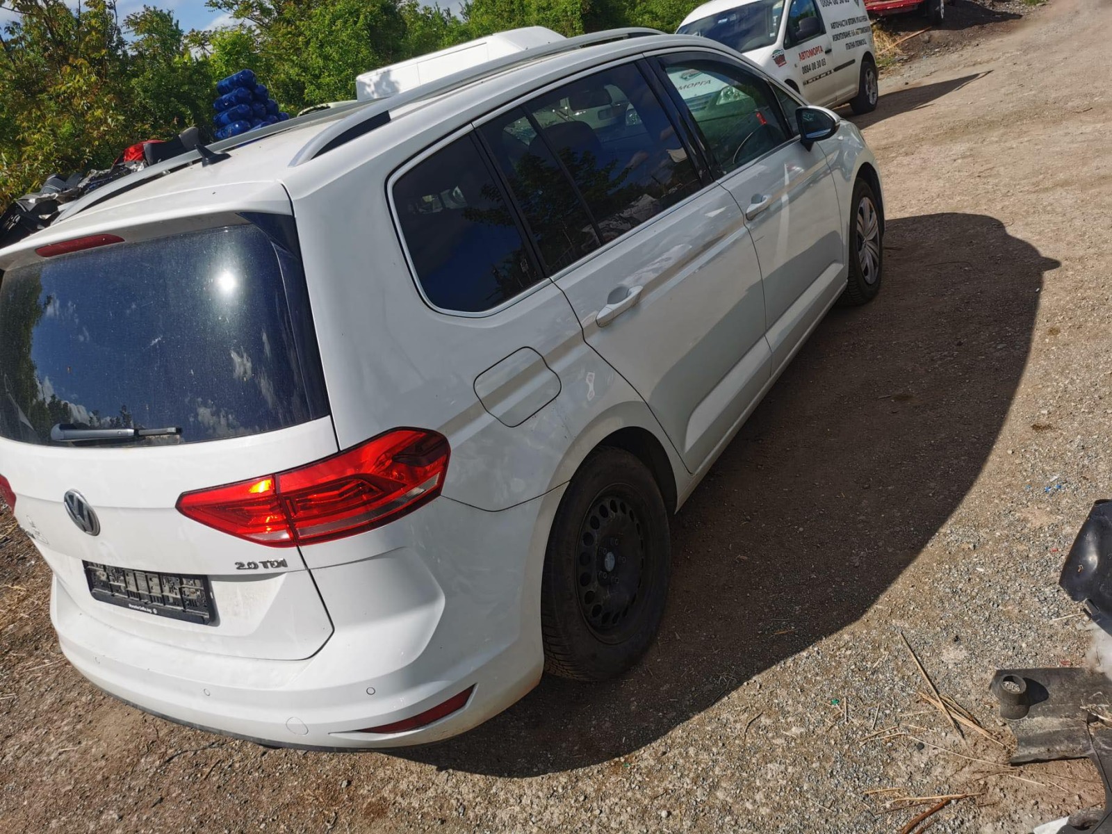 VW Touran 2.0TDI, DSG, 2017г., 150кс. - изображение 4