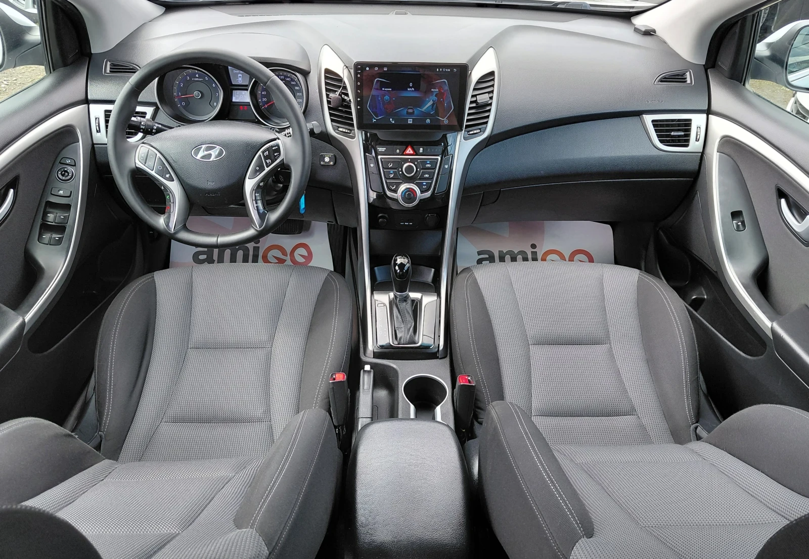 Hyundai I30 1.6GDI  * AUTOMAT* ГАЗ* ANDROID* , снимка 7 - Автомобили и джипове - 55390902
