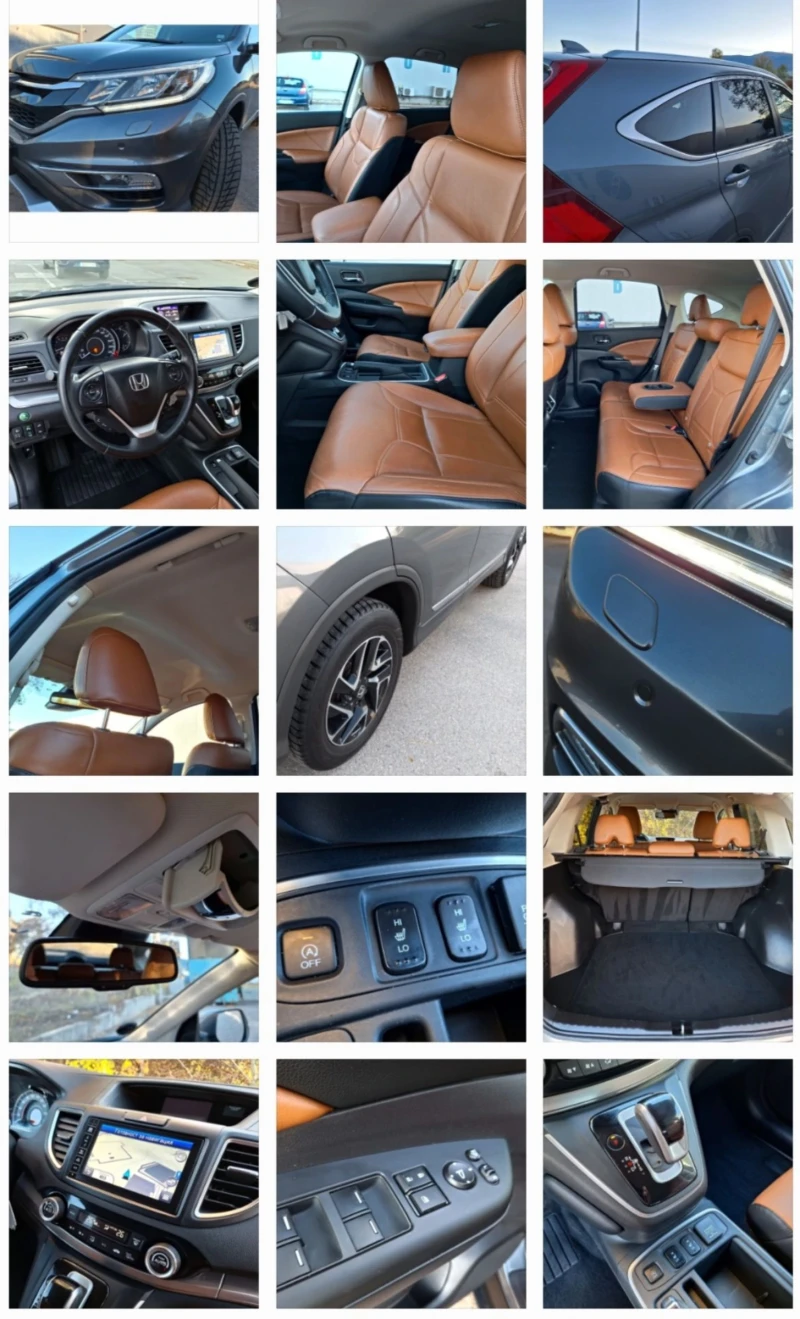 Honda Cr-v 1.6-4x4 КАМЕРА-LED-НАВИ-КОЖА-FACE, снимка 17 - Автомобили и джипове - 47885170