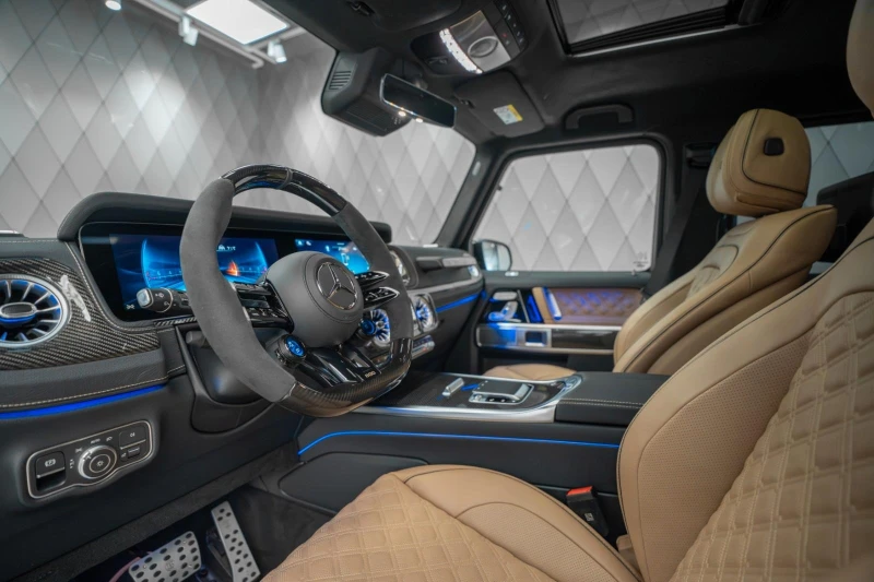 Mercedes-Benz G 63 AMG G800 BRABUS CARBON, снимка 14 - Автомобили и джипове - 52878176