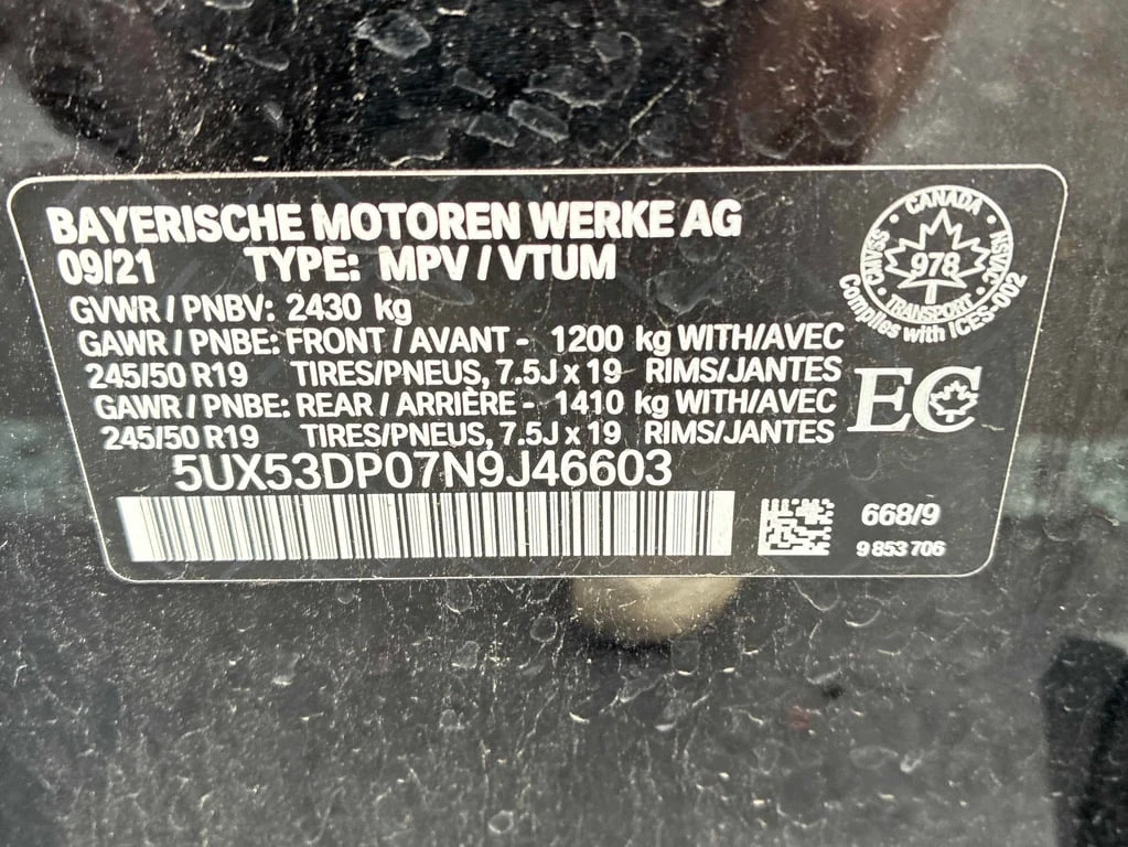 BMW X3 * xDrive30i * CARFAX * БЕЗ ПЪРВОНАЧАЛНА ВНОСКА - изображение 10