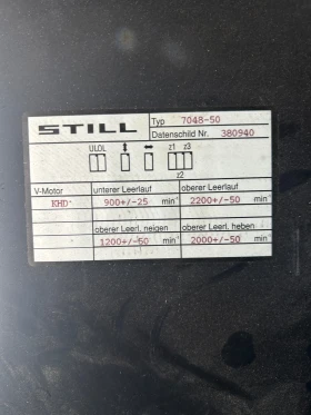 Останали части от мотокар Still R70-35, снимка 2 - Части - 47965378