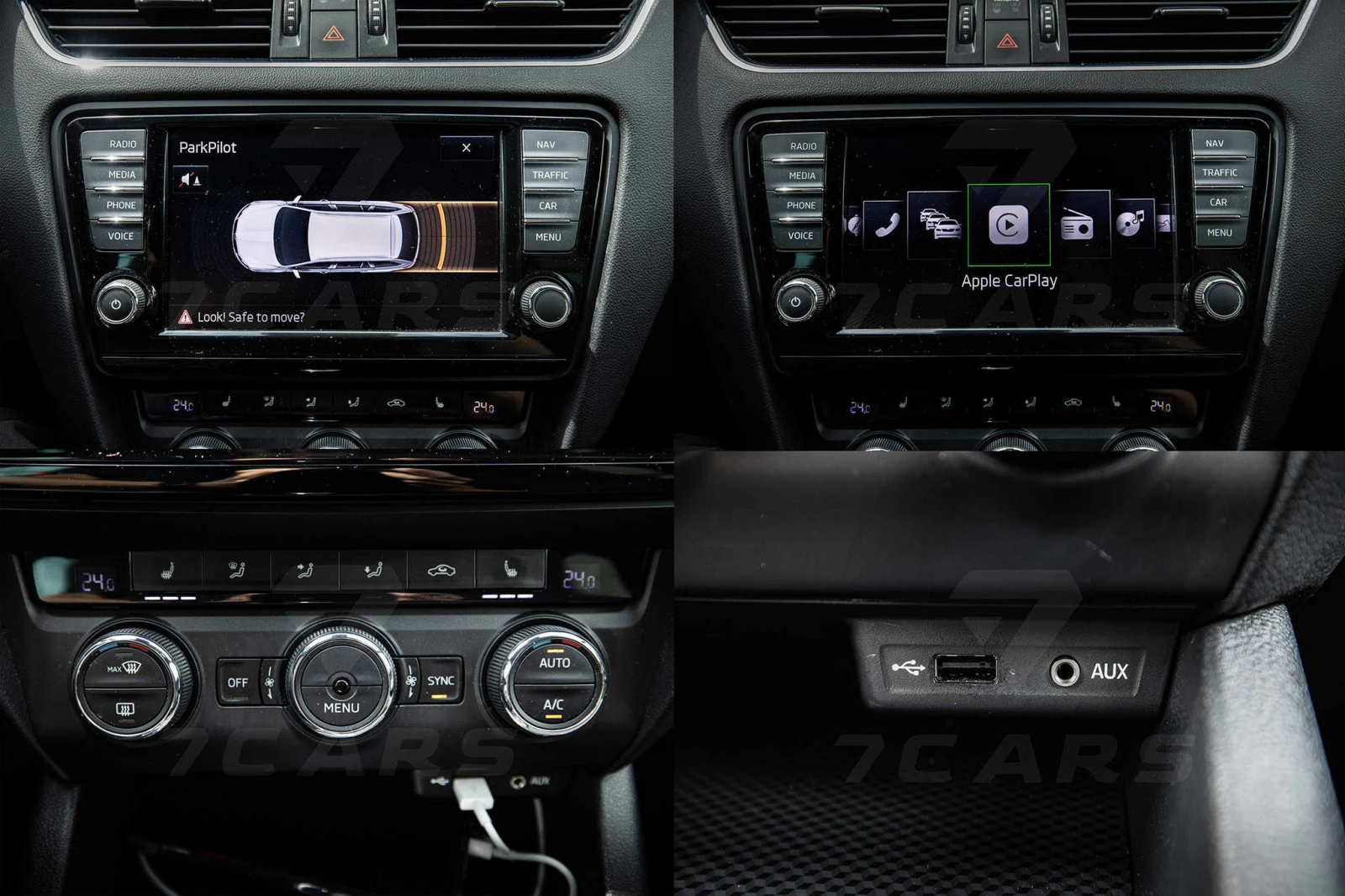 Skoda Octavia VRS* 2.0 TDI* �������* LED* Apple CarPlay/Android  | Mobile.bg � ����������� 15