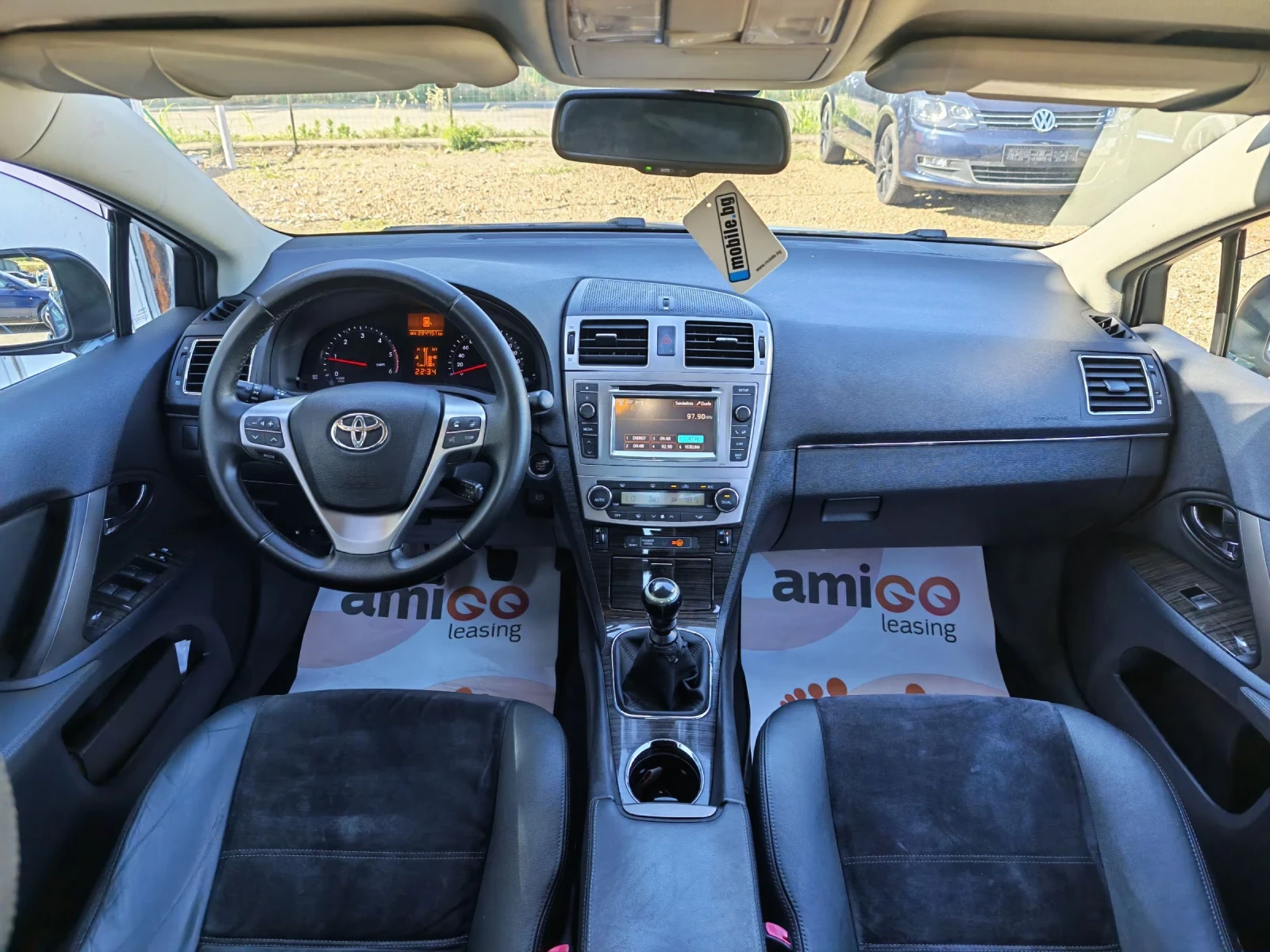 Toyota Avensis 2.0 d4d 125k. НАВИ, КОЖА, КСЕНОН, ТОП!!!, снимка 12 - Автомобили и джипове - 55034944