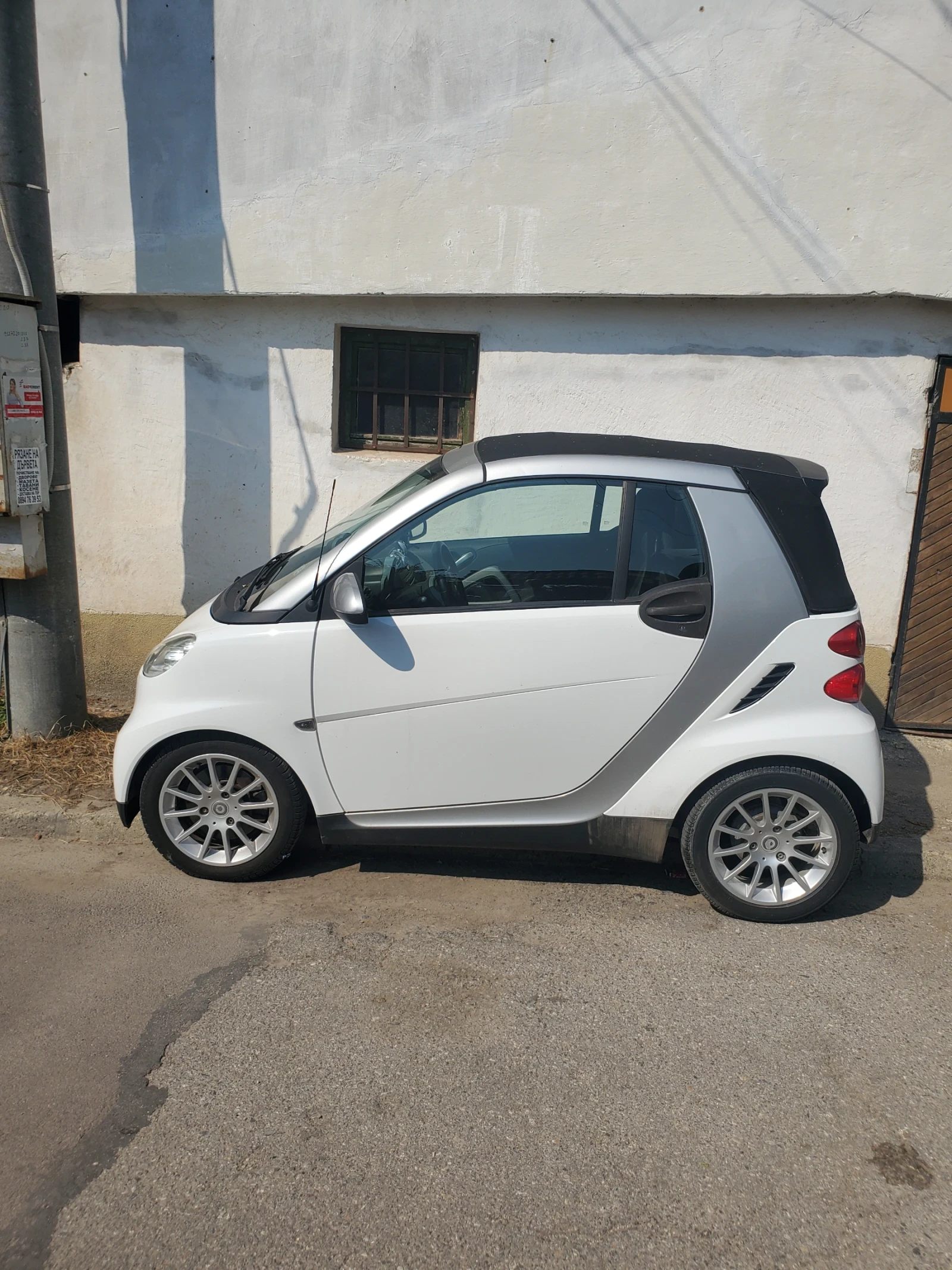 Smart Fortwo Кабрио, снимка 2 - Автомобили и джипове - 56149006