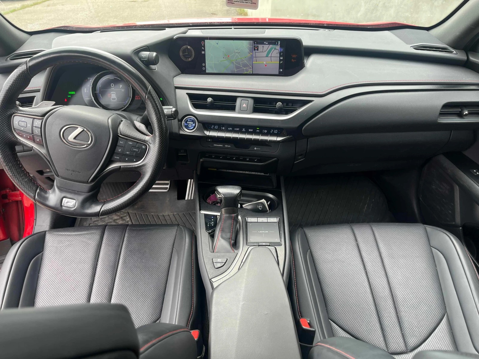 Lexus UX 250h  * CARFAX * ОПЦИЯ ЗА ФИНАНСИРАНЕ, снимка 11 - Автомобили и джипове - 56156349