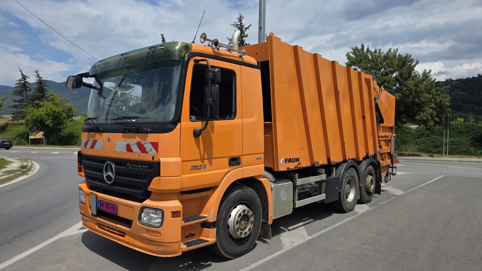 Mercedes-Benz Actros 25 36 EURO 5 6X2 Сметосъбирач