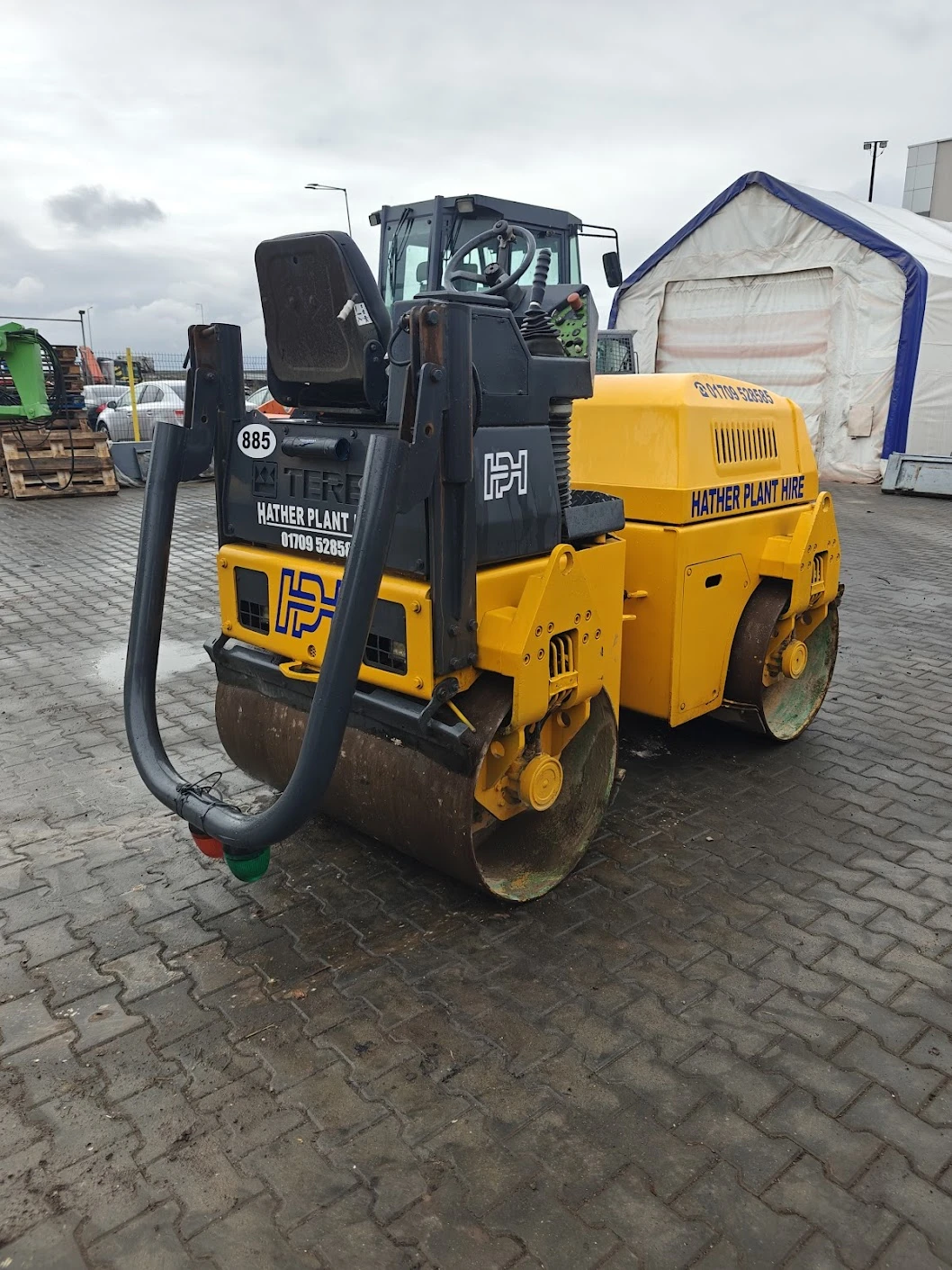 Валяк Друга марка Terex TV1200 - изображение 6