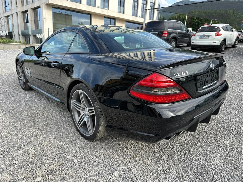 Mercedes-Benz SL 63 AMG Реални КМ Airscarf, снимка 4 - Автомобили и джипове - 46366399