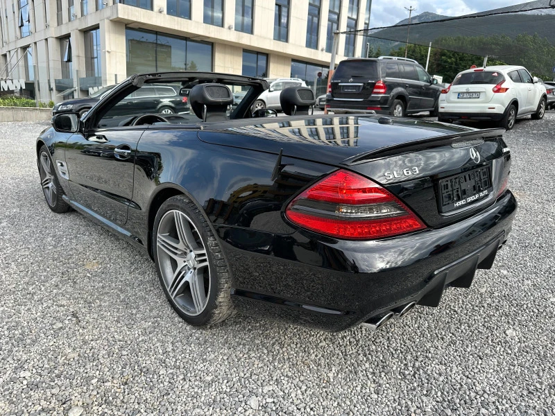 Mercedes-Benz SL 63 AMG Реални КМ Airscarf Швейцария, снимка 13 - Автомобили и джипове - 46366399