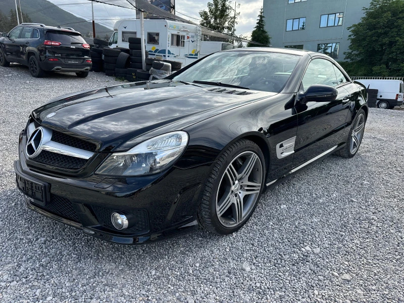 Mercedes-Benz SL 63 AMG Реални КМ Airscarf, снимка 1 - Автомобили и джипове - 46366399