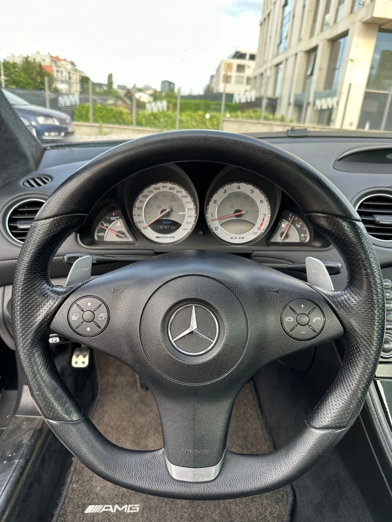 Mercedes-Benz SL 63 AMG Реални КМ Airscarf Швейцария, снимка 6 - Автомобили и джипове - 46366399