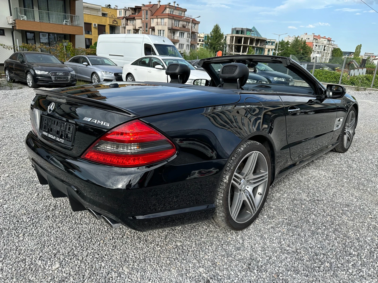 Mercedes-Benz SL 63 AMG Реални КМ Airscarf Швейцария - изображение 10