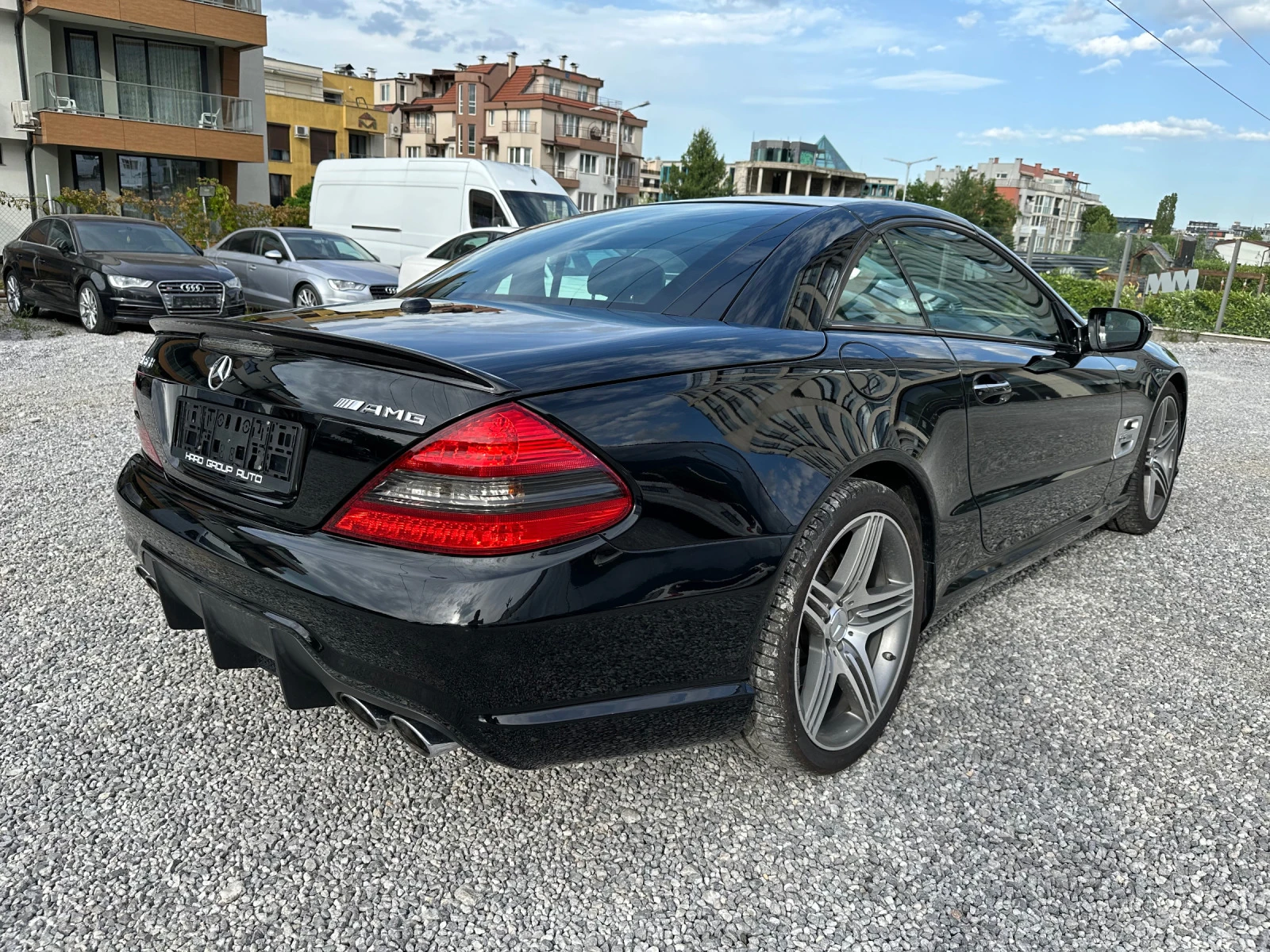 Mercedes-Benz SL 63 AMG Реални КМ Airscarf Швейцария - изображение 3