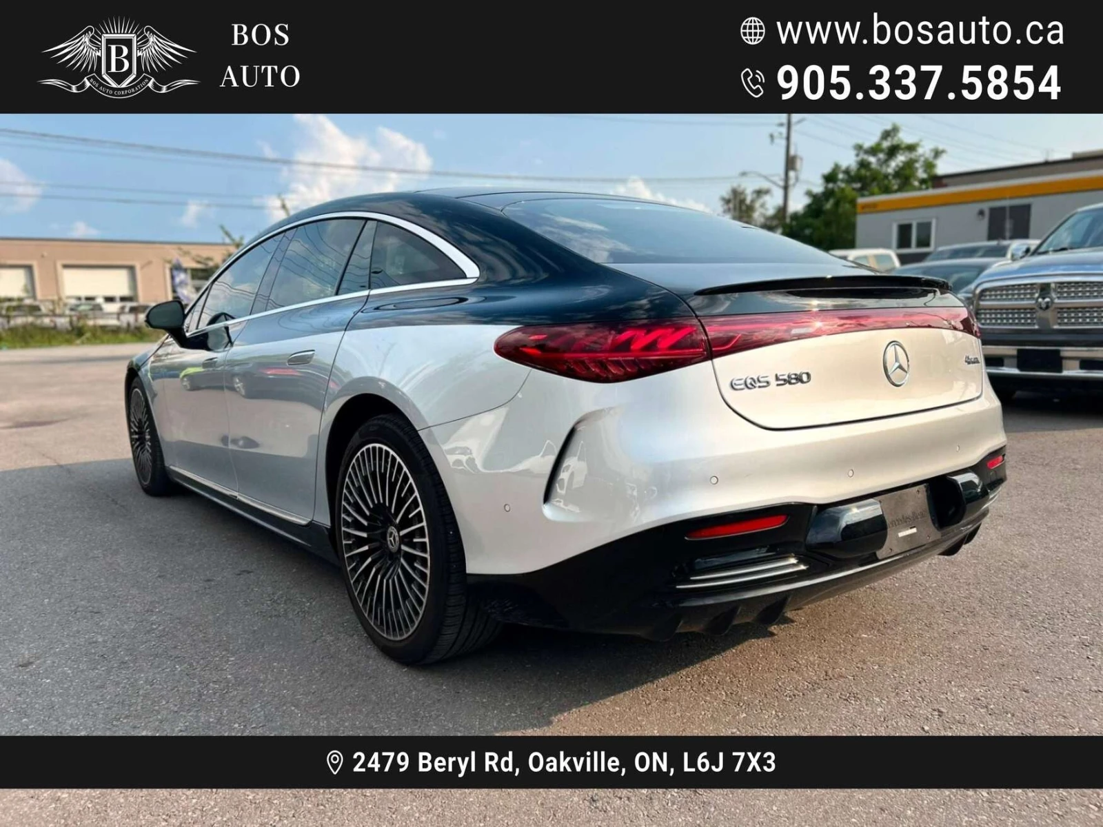 Mercedes-Benz EQS * 580 4MATIC Sedan * CARFAX * БЕЗ ПЪРВОНАЧАЛНА ВНО, снимка 3 - Автомобили и джипове - 56066467