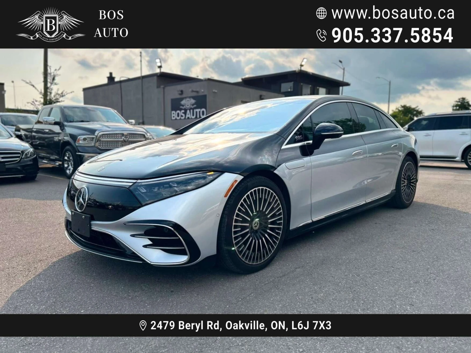 Mercedes-Benz EQS * 580 4MATIC Sedan * CARFAX * БЕЗ ПЪРВОНАЧАЛНА ВНО