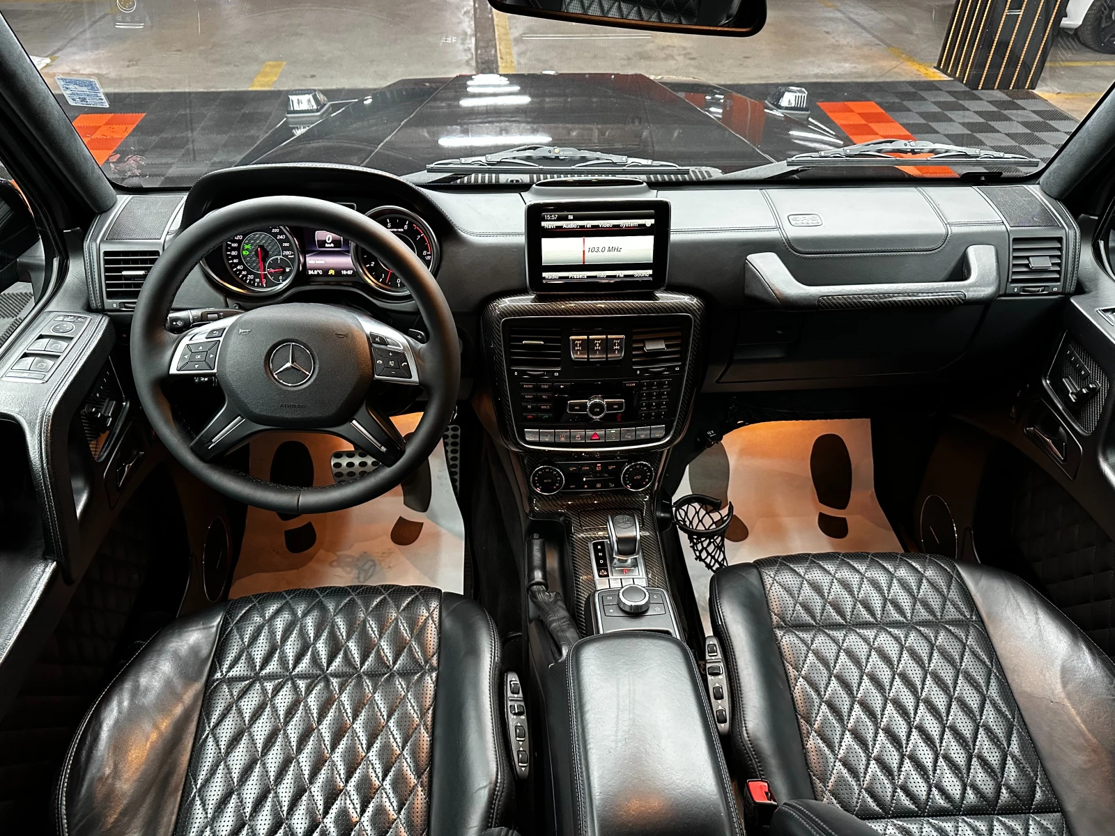 Mercedes-Benz G 63 AMG 6.3/544 к.с., снимка 12 - Автомобили и джипове - 55483030