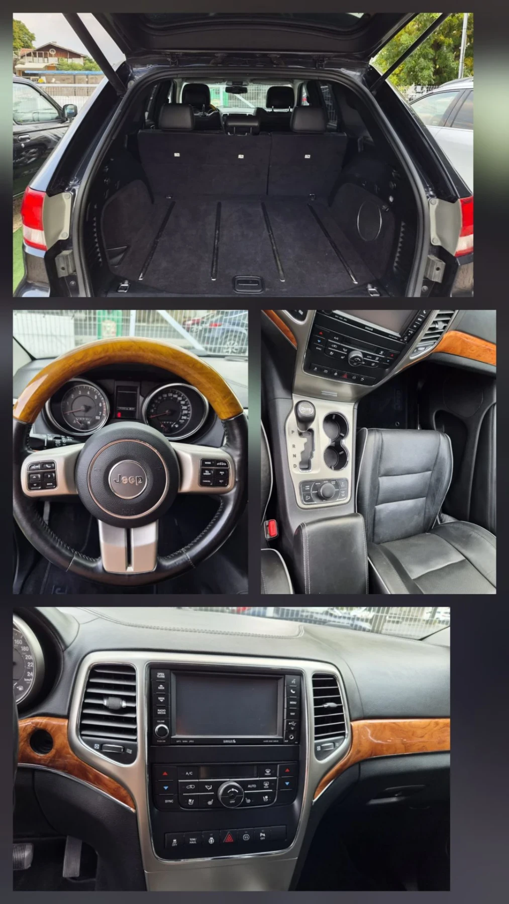 Jeep Grand cherokee 5.7 HEMI* FULL* OVERLAND* PANORAMA* DISTRONIC* KEY, снимка 17 - Автомобили и джипове - 56183562