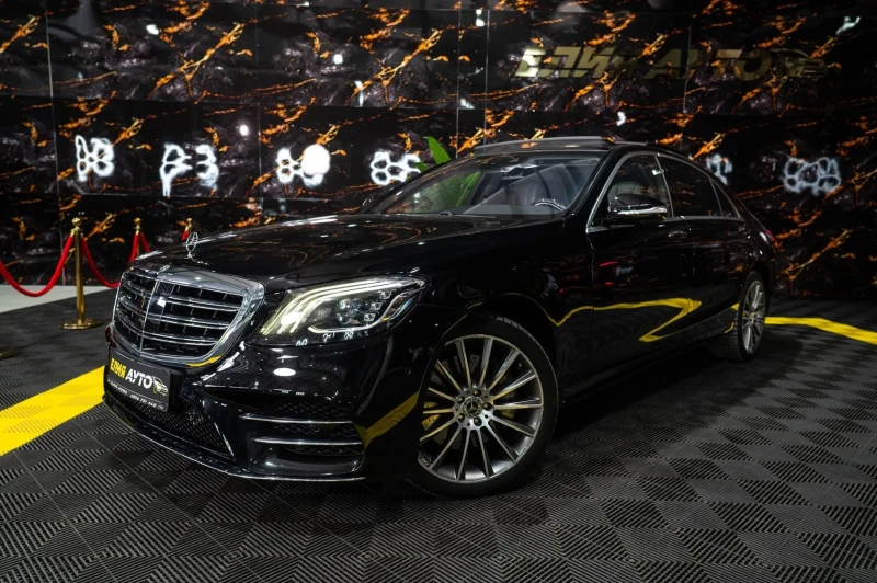 Mercedes-Benz S 560 LONG FACELIFT AMG LINE ПАНО BURM 3XTV ЛИЗИНГ 100%