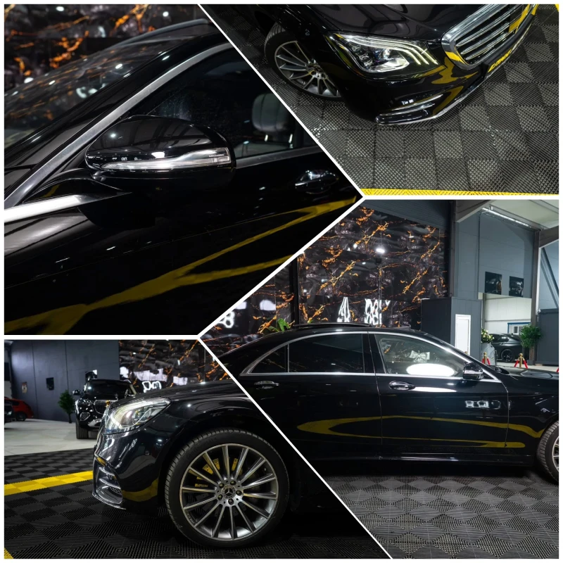 Mercedes-Benz S 560 LONG FACELIFT AMG LINE ПАНО BURM 3XTV ЛИЗИНГ 100%, снимка 17 - Автомобили и джипове - 53076951
