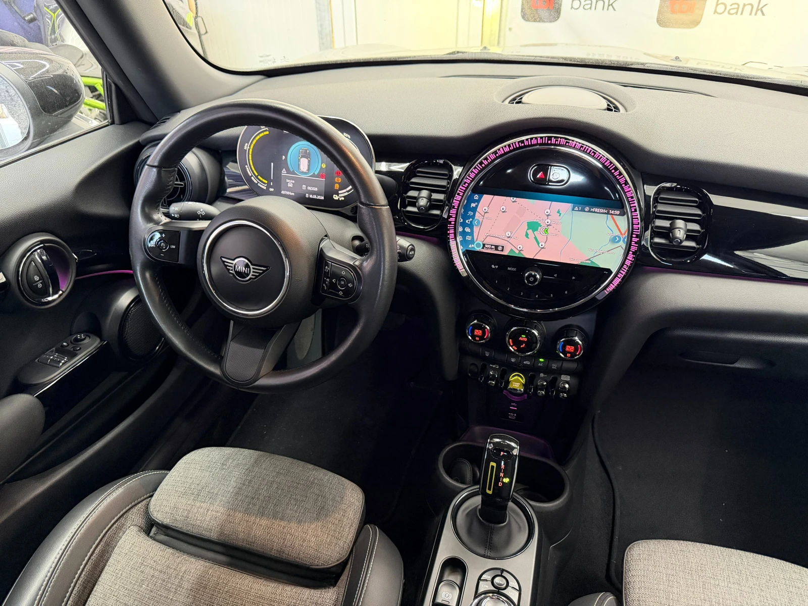 Mini Cooper SE* 184кс* ПЪЛНА СЕРВИЗНА ИСТОРИЯ С ВАЛИДНА ГАРАНЦ, снимка 11 - Автомобили и джипове - 53925914