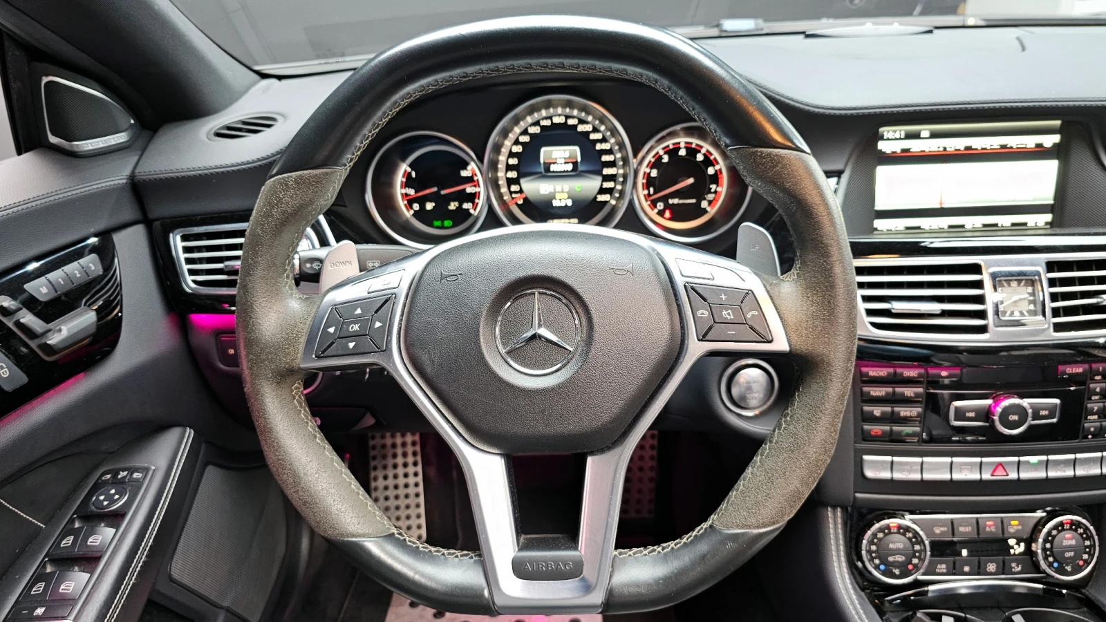 Mercedes-Benz CLS 63 AMG ЕЛ. БАГАЖНИК* ЛЮК* КРАЙНА ЦЕНА, снимка 12 - Автомобили и джипове - 55435403