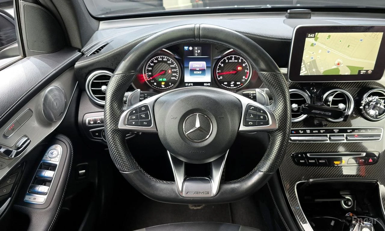Mercedes-Benz GLC 63 AMG 4MATIC+ * BURMESTER* CARBON* 360КАМЕРА* LANE* ASSI, снимка 7 - Автомобили и джипове - 54504316