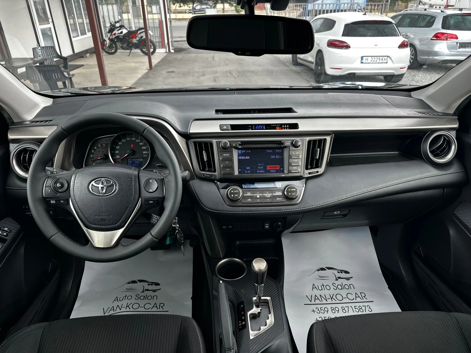 Toyota Rav4 2.2D4D 150к.с 4х4 Автомат, снимка 10 - Автомобили и джипове - 55223493