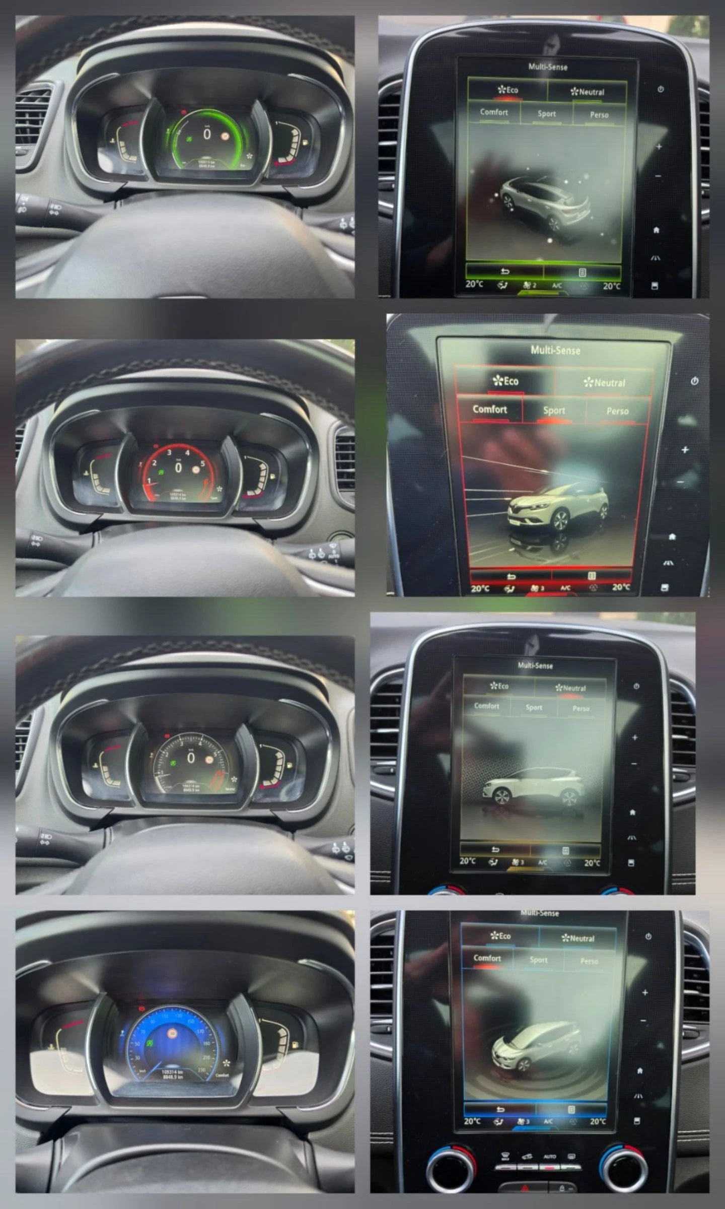 Renault Scenic Регистрирана, , снимка 12 - Автомобили и джипове - 54233029