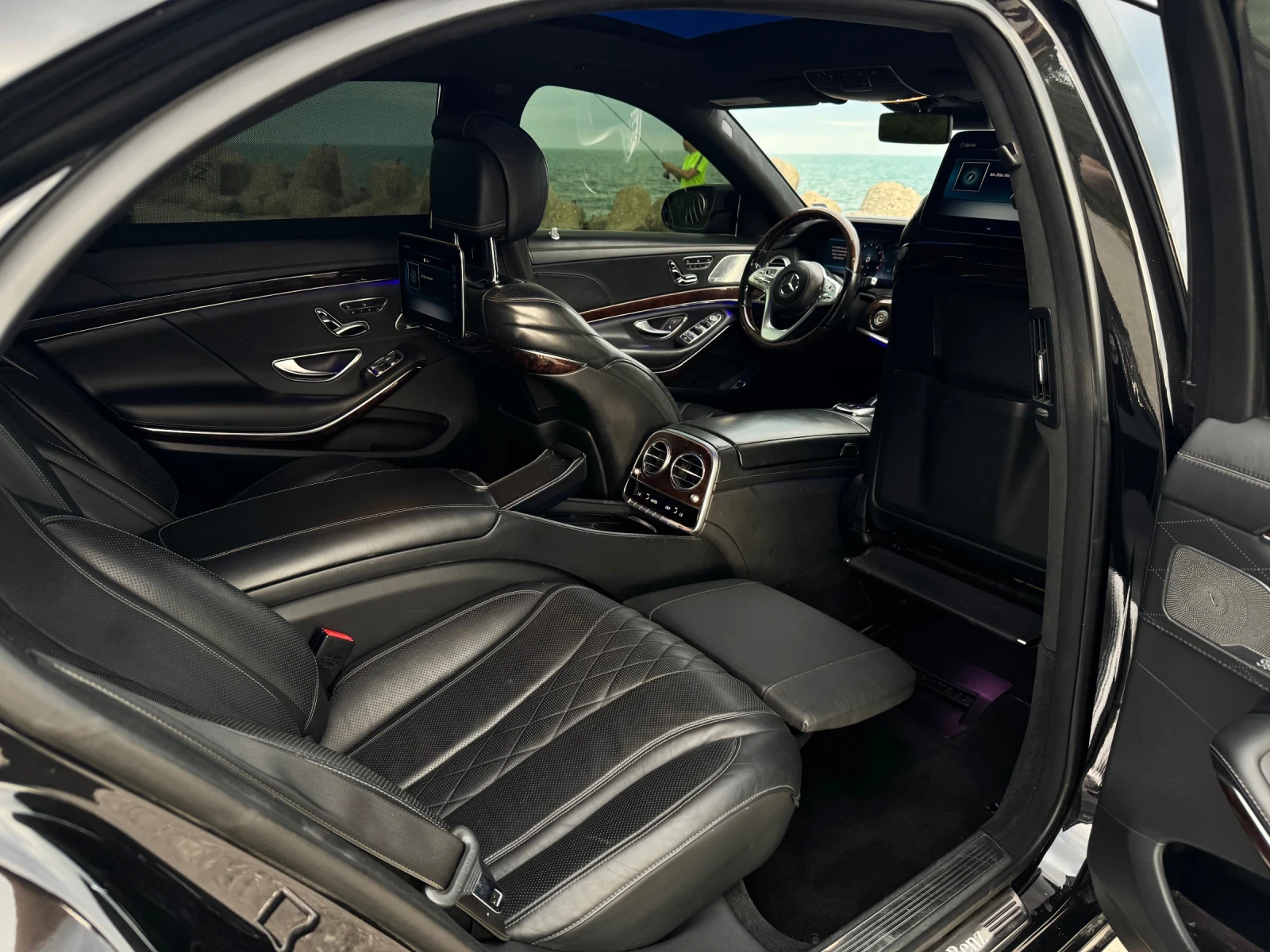 Mercedes-Benz S 560 FULL/ 3TV/ ПАСАЖЕР ПАКЕТ, снимка 14 - Автомобили и джипове - 54929731