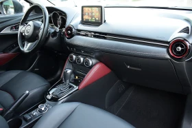 Mazda CX-3 2.0ШВЕЙЦАРИЯ-ДИСТРОНИК/КОЖА/НАВИ/LANE ASSIST/4x4, снимка 14