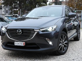 Mazda CX-3 2.0ШВЕЙЦАРИЯ-ДИСТРОНИК/КОЖА/НАВИ/LANE ASSIST/4x4, снимка 1