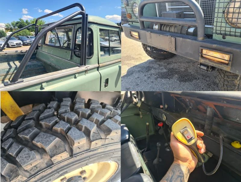 Land Rover Defender Ретро/Пикап/Уникален, снимка 15 - Автомобили и джипове - 41645911